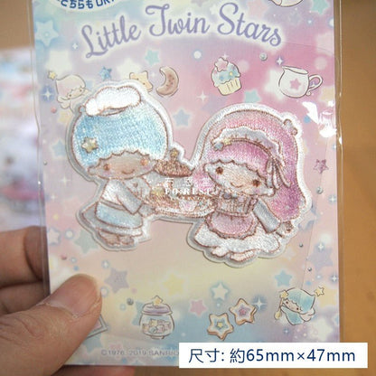 Iron On Patches - kitty melody kurume Little Twin Stars熨貼 - FO:REST Fabric 布恩堂Liberty fabrictana lawnjapanese fabricykk zipper