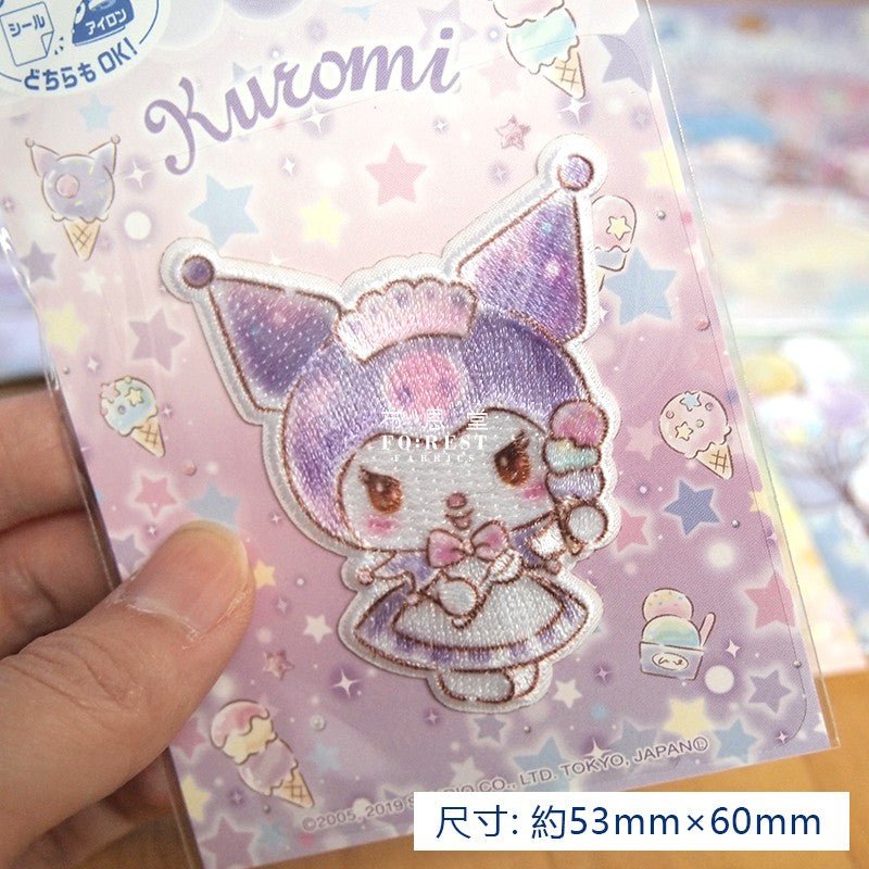 Iron On Patches - kitty melody kurume Little Twin Stars熨貼 - FO:REST Fabric 布恩堂Liberty fabrictana lawnjapanese fabricykk zipper