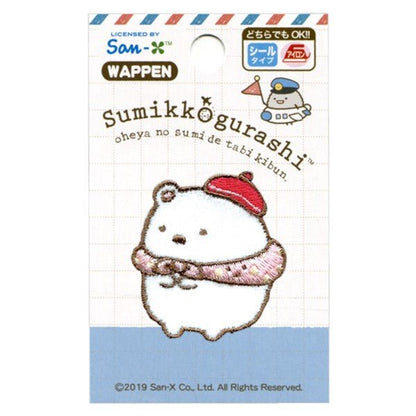 Iron On Patches - Polar Bear 角落生物白熊 熨貼 - FO:REST Fabric 布恩堂Liberty fabrictana lawnjapanese fabricykk zipper