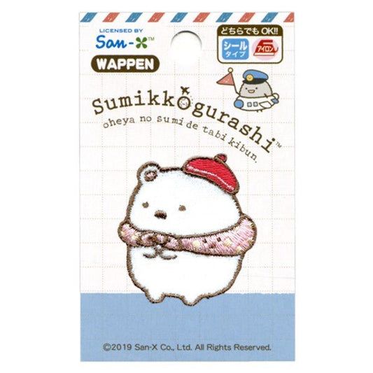 Iron On Patches - Polar Bear 角落生物白熊 熨貼 - FO:REST Fabric 布恩堂Liberty fabrictana lawnjapanese fabricykk zipper