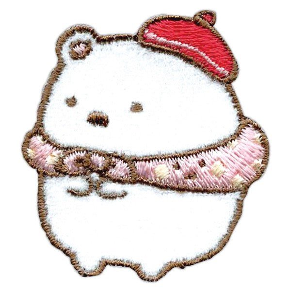 Iron On Patches - Polar Bear 角落生物白熊 熨貼 - FO:REST Fabric 布恩堂Liberty fabrictana lawnjapanese fabricykk zipper