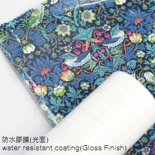Iron - On Vinyl - Gloss Finish (光面防水膠膜) - FO:REST Fabric 布恩堂Liberty fabrictana lawnjapanese fabricykk zipper