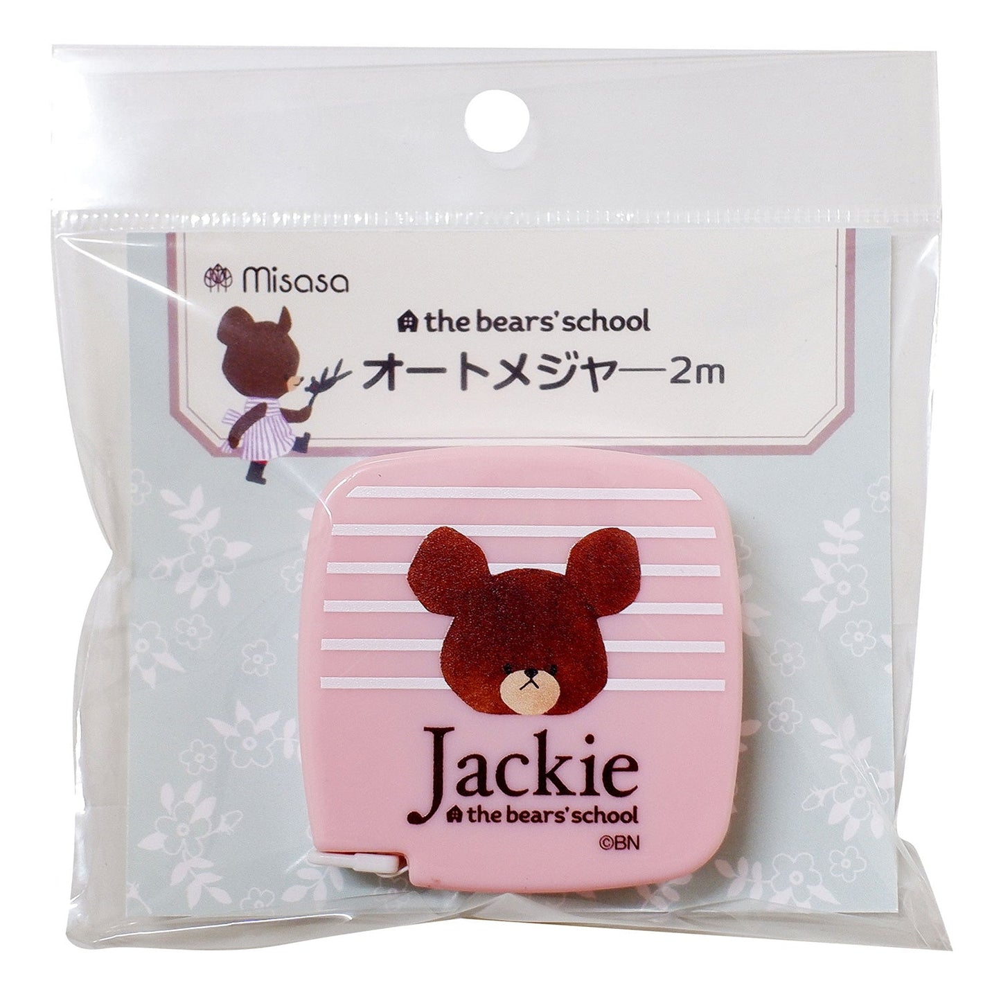 Jackie Bear Soft Tailor Tape Measure 200cm 軟尺 - FO:REST Fabric 布恩堂Liberty fabrictana lawnjapanese fabricykk zipper