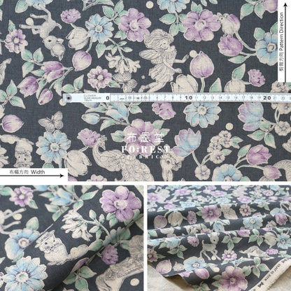 Jolifleur - Cotton Linen Today Was A Fairytale Fabric
