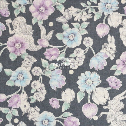 JoliFleur - cotton linen - Today Was A Fairytale - FO:REST Fabric 布恩堂Liberty fabrictana lawnjapanese fabricykk zipper