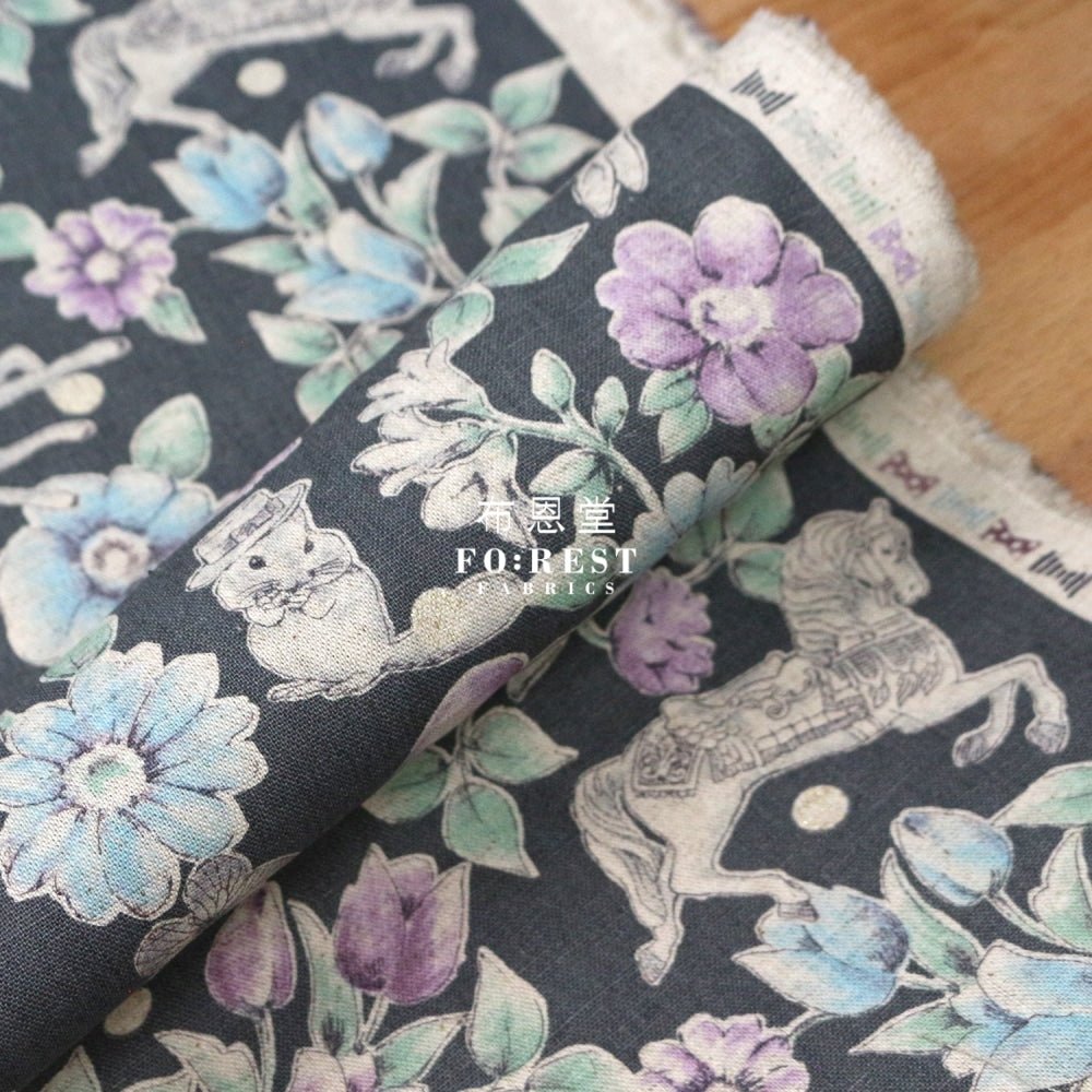 JoliFleur - cotton linen - Today Was A Fairytale - FO:REST Fabric 布恩堂Liberty fabrictana lawnjapanese fabricykk zipper