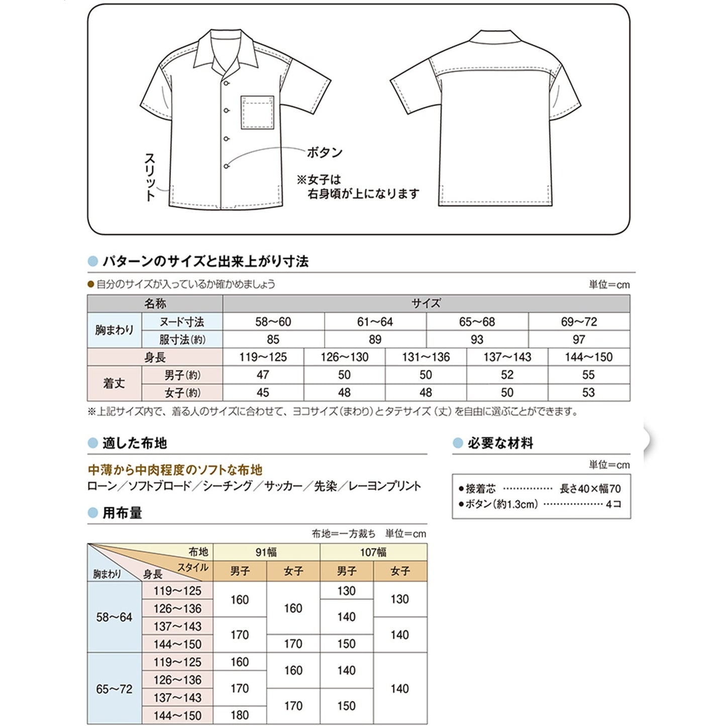 Kids Aloha Shirt | Paper pattern - FO:REST Fabric 布恩堂Liberty fabrictana lawnjapanese fabricykk zipper