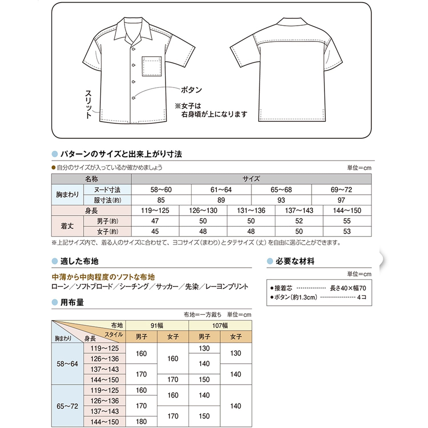 Kids Aloha Shirt | Paper pattern - FO:REST Fabric 布恩堂Liberty fabrictana lawnjapanese fabricykk zipper