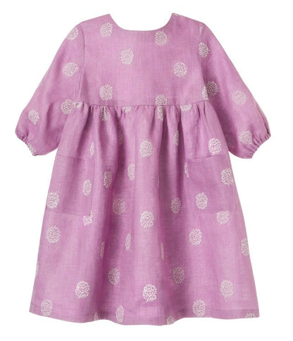Kids gathered waist One Piece | Paper Pattern - FO:REST Fabric 布恩堂Liberty fabrictana lawnjapanese fabricykk zipper