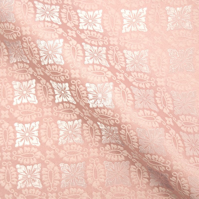 金らん "KINRAN" - wedding 婚 brocade fabric Pink - FO:REST Fabric 布恩堂Liberty fabrictana lawnjapanese fabricykk zipper