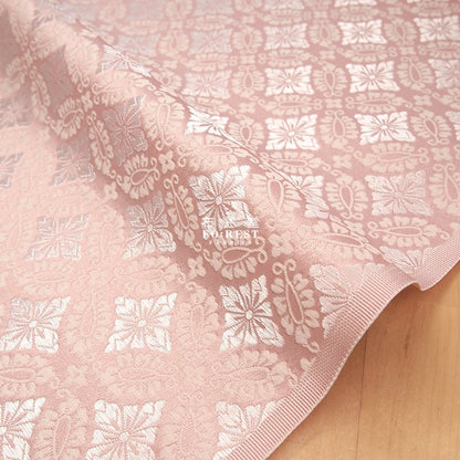 金らん "KINRAN" - wedding 婚 brocade fabric Pink - FO:REST Fabric 布恩堂Liberty fabrictana lawnjapanese fabricykk zipper