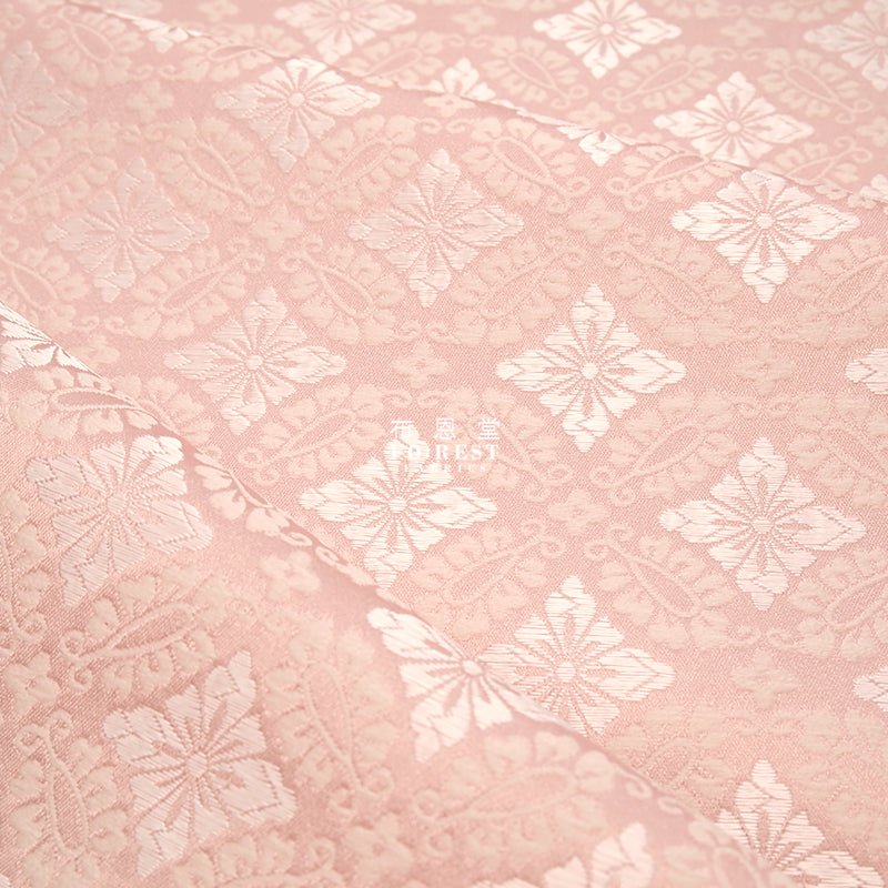 金らん "KINRAN" - wedding 婚 brocade fabric Pink - FO:REST Fabric 布恩堂Liberty fabrictana lawnjapanese fabricykk zipper