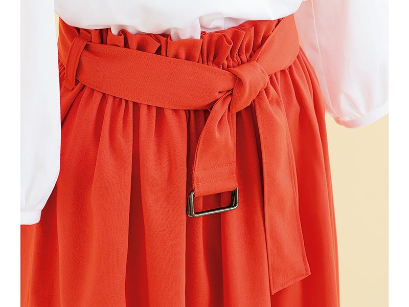 LADIES Back - down long skirt | Paper pattern - FO:REST Fabric 布恩堂Liberty fabrictana lawnjapanese fabricykk zipper