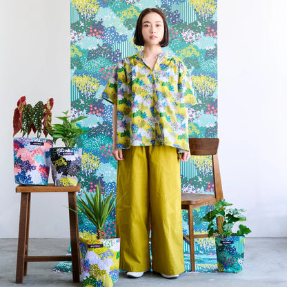 Lawn - garden echino D fabric - FO:REST Fabric 布恩堂Liberty fabrictana lawnjapanese fabricykk zipper