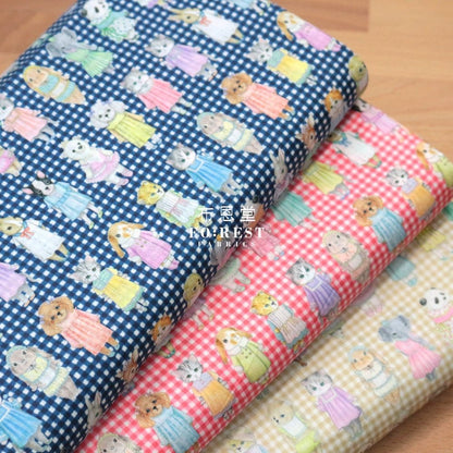 Lawn - Ladies fabric Khaki - FO:REST Fabric 布恩堂Liberty fabrictana lawnjapanese fabricykk zipper