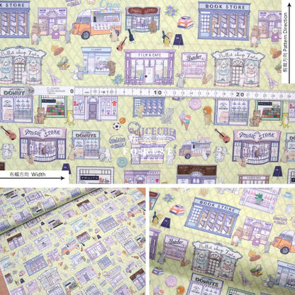 Lawn - Shopping Fabric Lightyellow Cotton Lawn