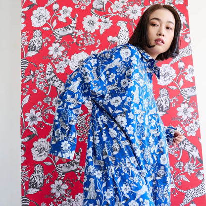 Lawn - wonder echino A fabric - FO:REST Fabric 布恩堂Liberty fabrictana lawnjapanese fabricykk zipper
