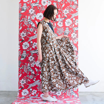 Lawn - wonder echino D fabric - FO:REST Fabric 布恩堂Liberty fabrictana lawnjapanese fabricykk zipper