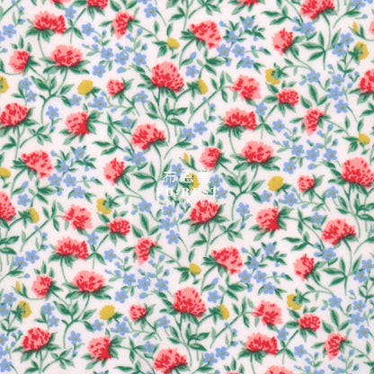 Liberty Of London (Cotton Poplin Fabric) - Canyon Clover Cotton Piccadilly