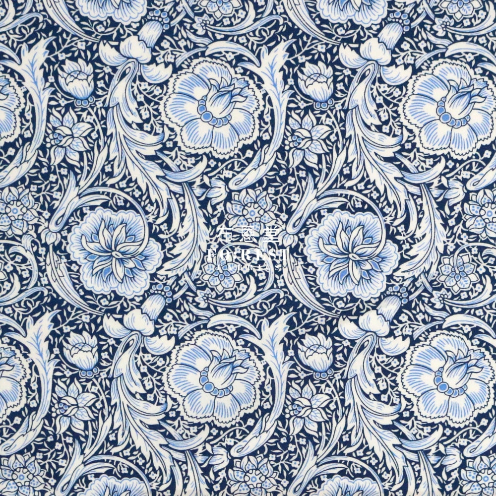 Liberty Of London (Cotton Poplin Fabric) - Finesse Hall Cotton Piccadilly