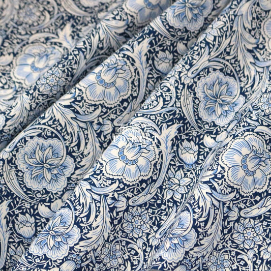 Liberty of London (Cotton Poplin Fabric) - Finesse Hall - FO:REST Fabric 布恩堂Liberty fabrictana lawnjapanese fabricykk zipper