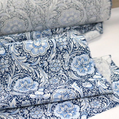 Liberty of London (Cotton Poplin Fabric) - Finesse Hall - FO:REST Fabric 布恩堂Liberty fabrictana lawnjapanese fabricykk zipper