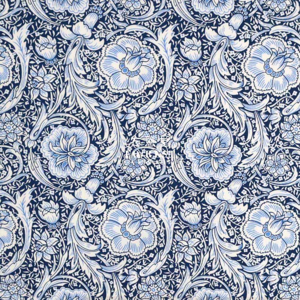 Liberty of London (Cotton Poplin Fabric) - Finesse Hall - FO:REST Fabric 布恩堂Liberty fabrictana lawnjapanese fabricykk zipper