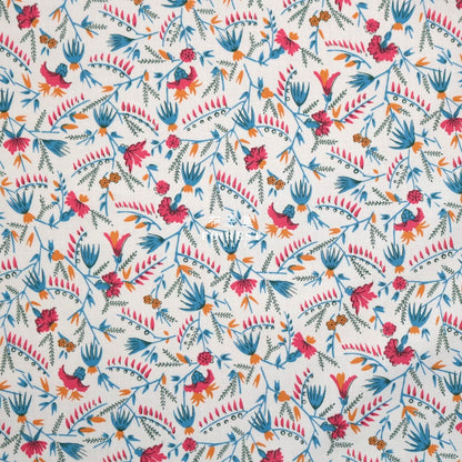 Liberty Of London (Cotton Poplin Fabric) - Firefly Floral Cotton Piccadilly