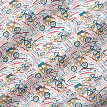 Liberty Of London (Cotton Poplin Fabric) - Grand Tour Cotton Piccadilly