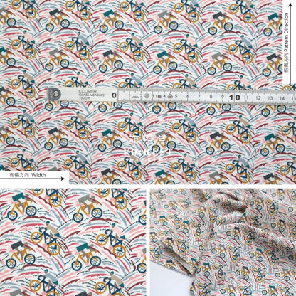Liberty Of London (Cotton Poplin Fabric) - Grand Tour Cotton Piccadilly