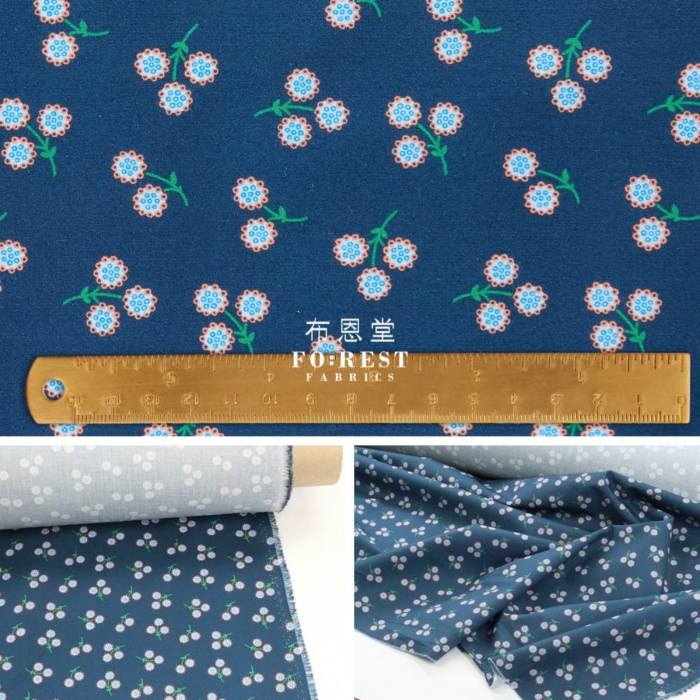 Liberty of London (Cotton Poplin Fabric) - Harman - FO:REST Fabric 布恩堂Liberty fabrictana lawnjapanese fabricykk zipper
