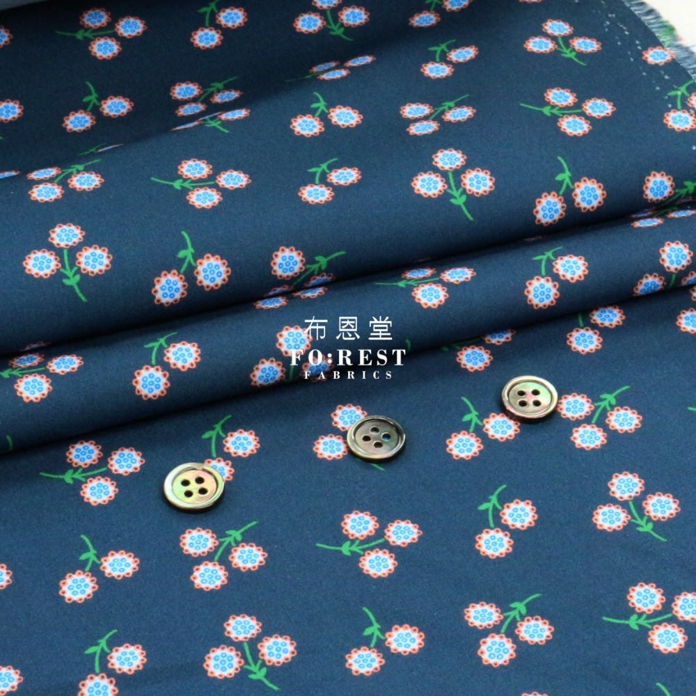 Liberty of London (Cotton Poplin Fabric) - Harman - FO:REST Fabric 布恩堂Liberty fabrictana lawnjapanese fabricykk zipper
