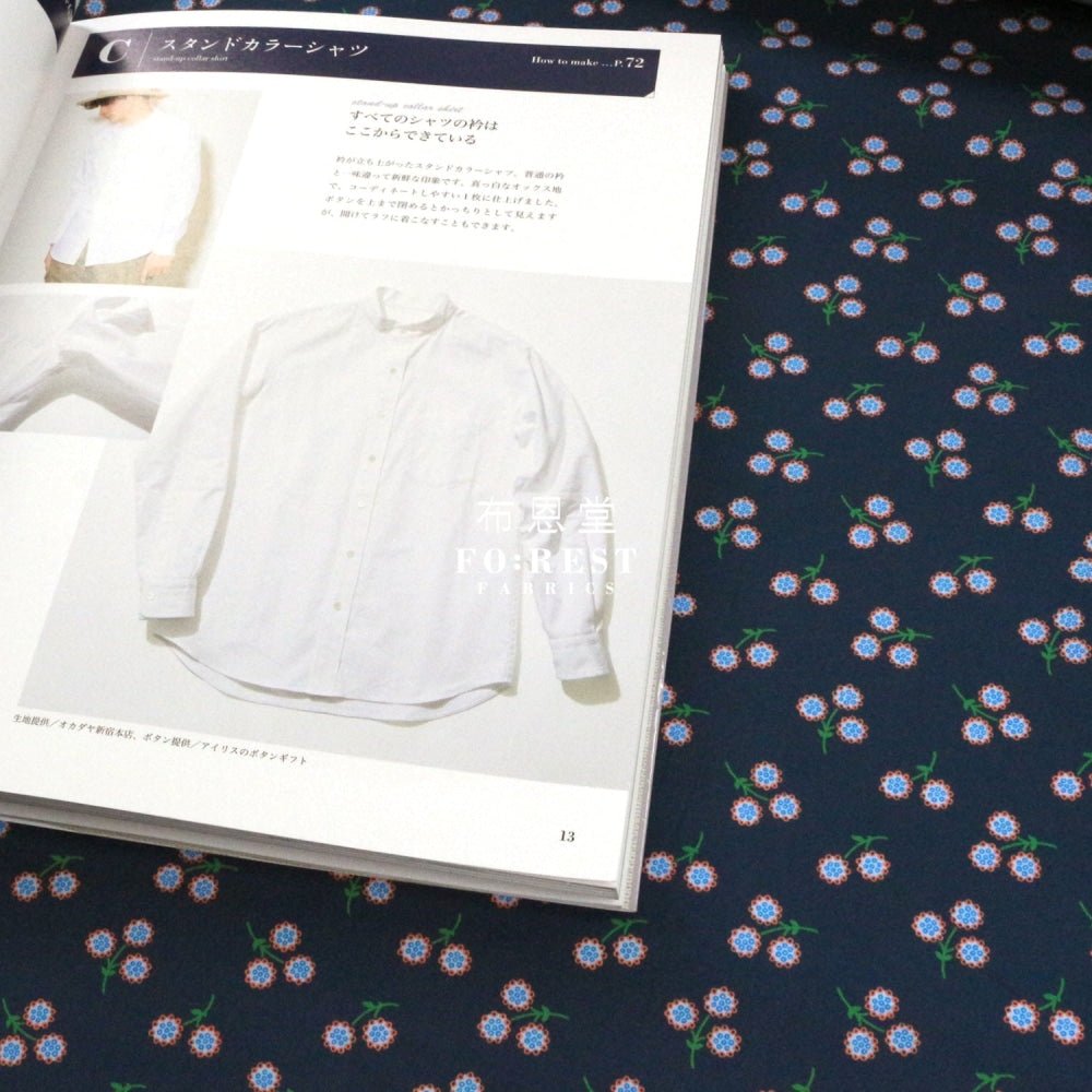 Liberty of London (Cotton Poplin Fabric) - Harman - FO:REST Fabric 布恩堂Liberty fabrictana lawnjapanese fabricykk zipper