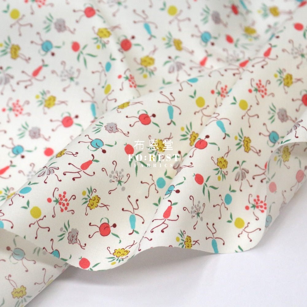 Liberty of London (Cotton Poplin Fabric) - Josephine’s Melody - FO:REST Fabric 布恩堂Liberty fabrictana lawnjapanese fabricykk zipper