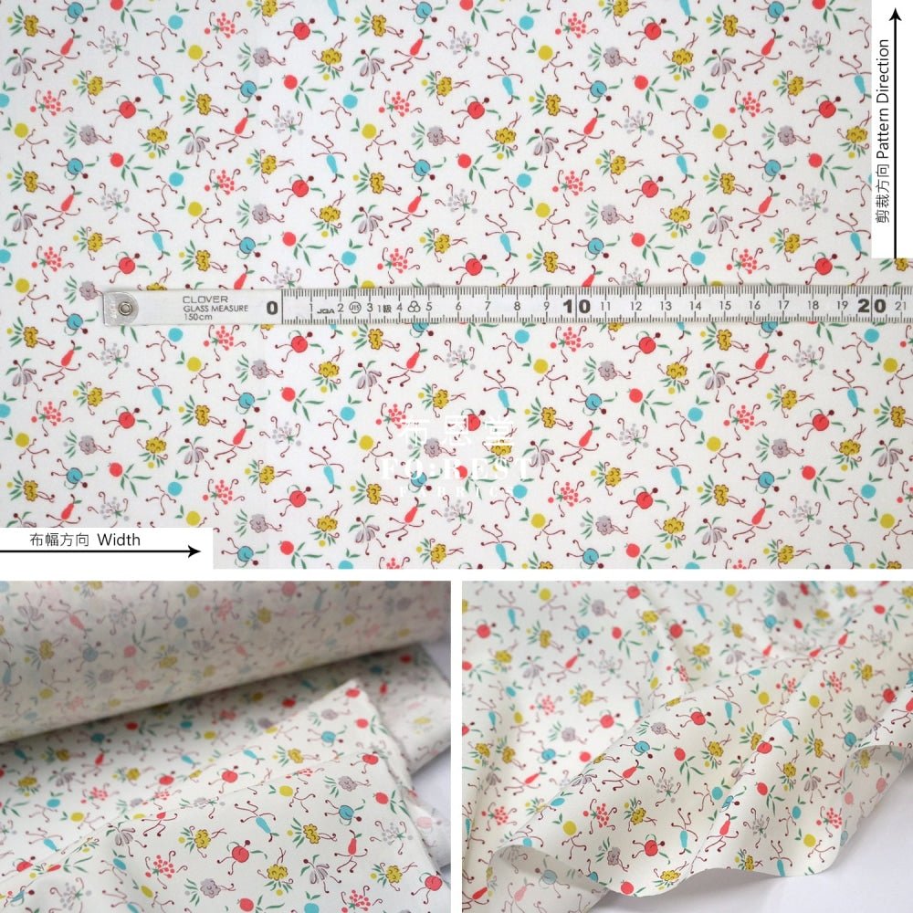 Liberty of London (Cotton Poplin Fabric) - Josephine’s Melody - FO:REST Fabric 布恩堂Liberty fabrictana lawnjapanese fabricykk zipper
