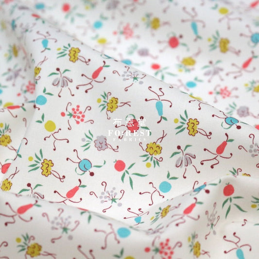 Liberty of London (Cotton Poplin Fabric) - Josephine’s Melody - FO:REST Fabric 布恩堂Liberty fabrictana lawnjapanese fabricykk zipper