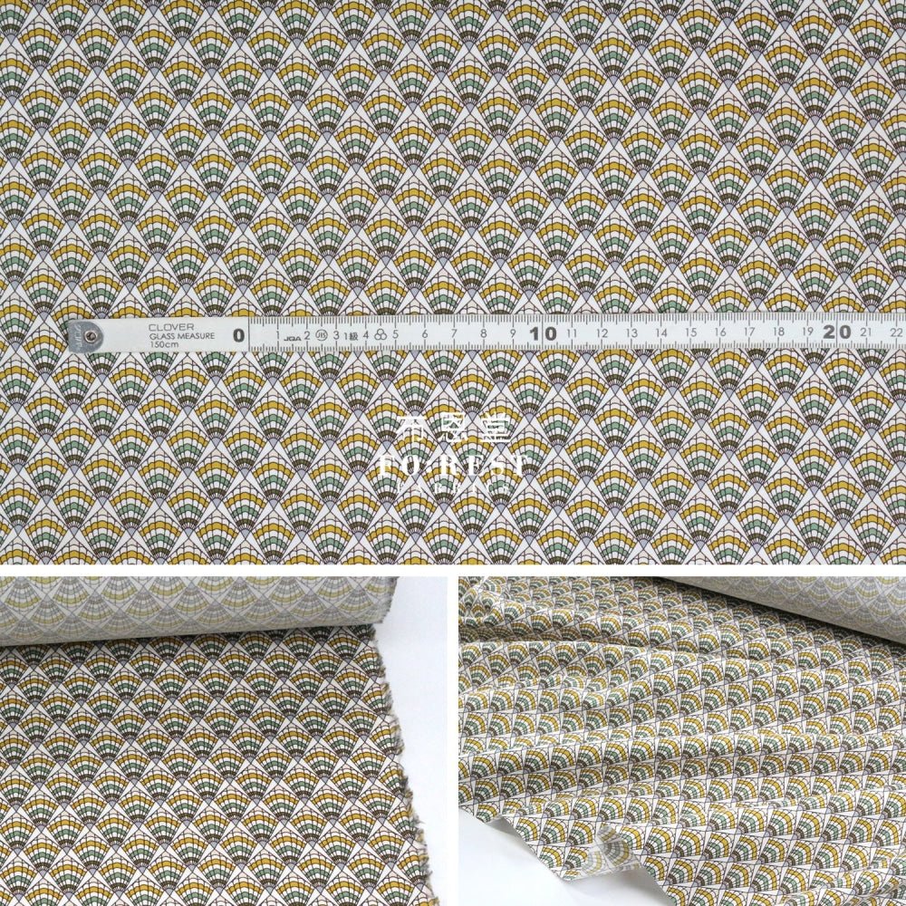 Liberty of London (Cotton Poplin Fabric) - Mary Anning - FO:REST Fabric 布恩堂Liberty fabrictana lawnjapanese fabricykk zipper