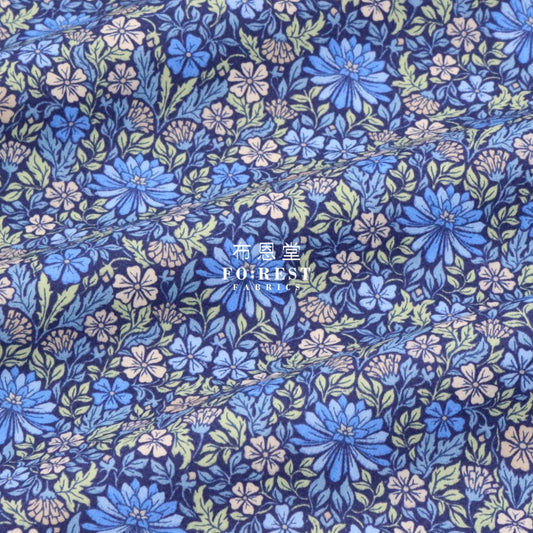 Liberty Of London (Cotton Poplin Fabric) - Moon Flower Cotton Piccadilly