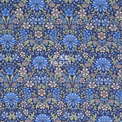 Liberty Of London (Cotton Poplin Fabric) - Moon Flower Cotton Piccadilly