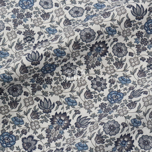 Liberty Of London (Cotton Poplin Fabric) - Palampore Trail Cotton Piccadilly