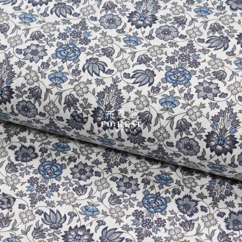 Liberty of London (Cotton Poplin Fabric) - Palampore Trail - FO:REST Fabric 布恩堂Liberty fabrictana lawnjapanese fabricykk zipper