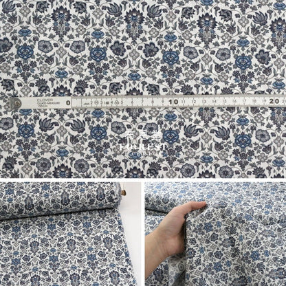 Liberty of London (Cotton Poplin Fabric) - Palampore Trail - FO:REST Fabric 布恩堂Liberty fabrictana lawnjapanese fabricykk zipper