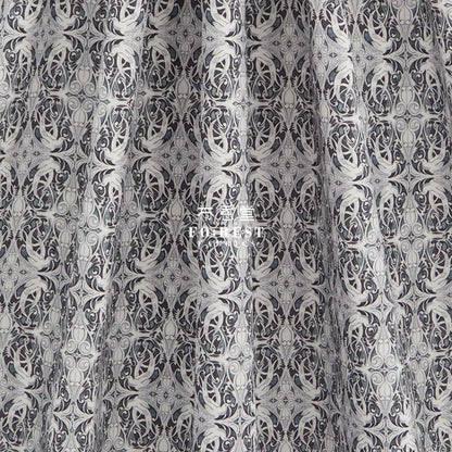 Liberty Of London (Cotton Poplin Fabric) - Pewter Black Cotton Piccadilly