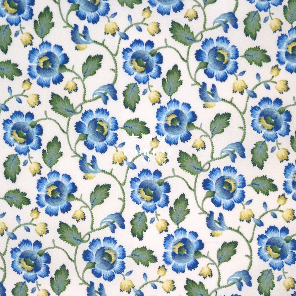 Liberty Of London (Cotton Poplin Fabric) - Rosaline Cotton Piccadilly