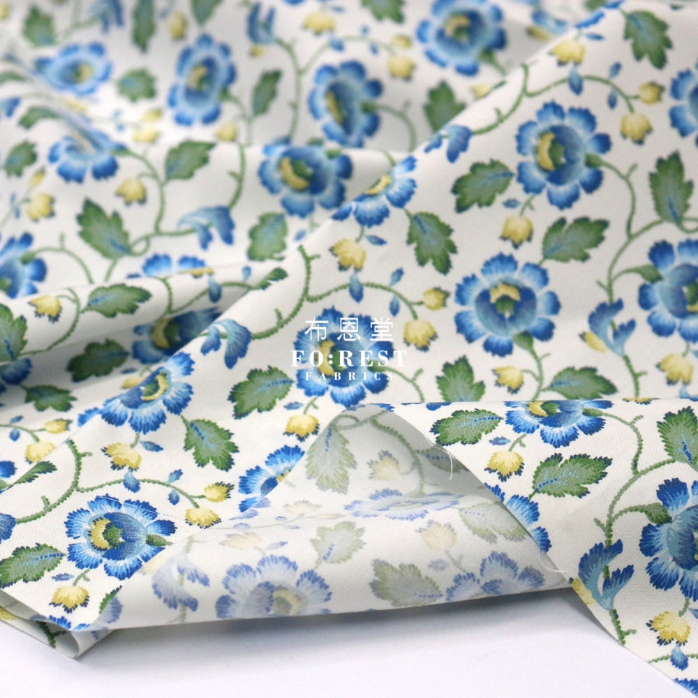 Liberty Of London (Cotton Poplin Fabric) - Rosaline Cotton Piccadilly