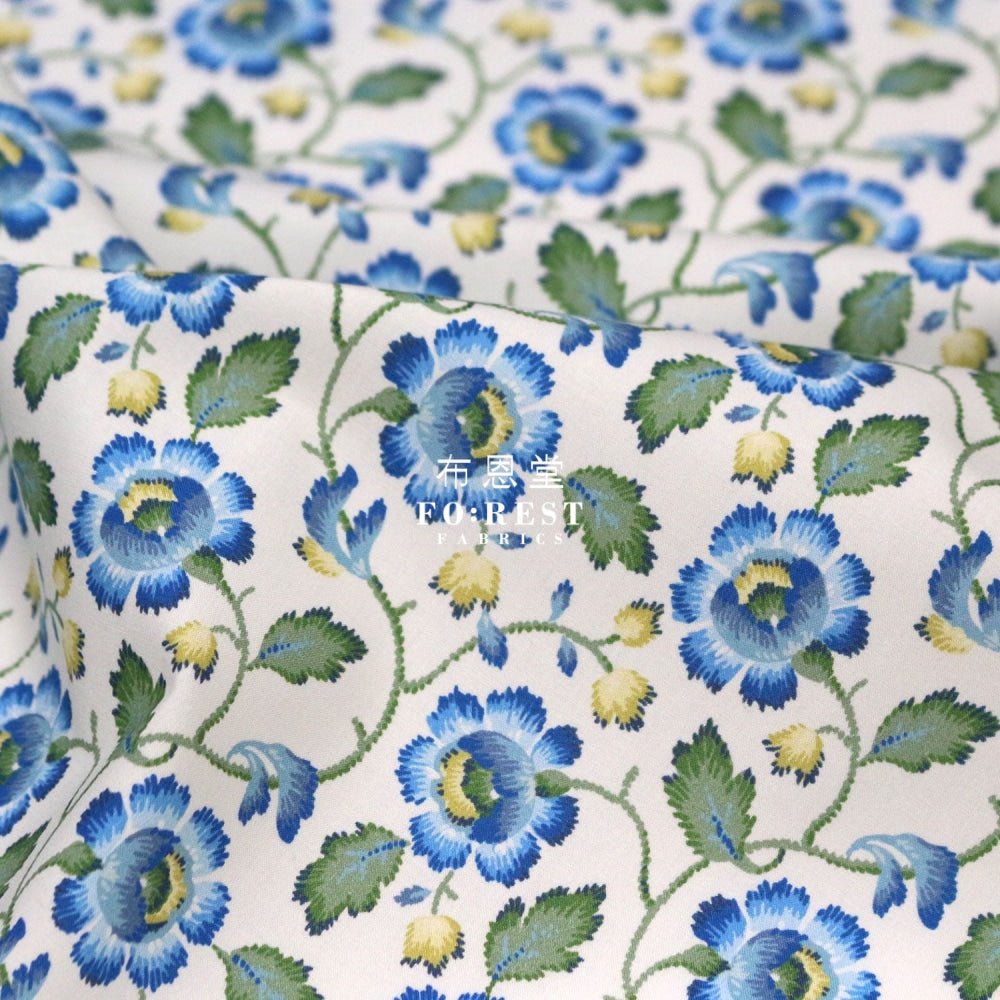 Liberty of London (Cotton Poplin Fabric) - Rosaline - FO:REST Fabric 布恩堂Liberty fabrictana lawnjapanese fabricykk zipper