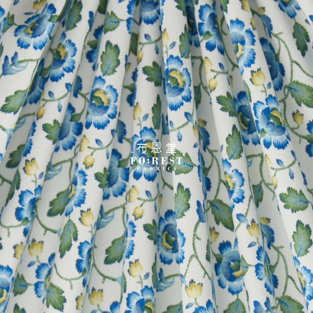 Liberty of London (Cotton Poplin Fabric) - Rosaline - FO:REST Fabric 布恩堂Liberty fabrictana lawnjapanese fabricykk zipper