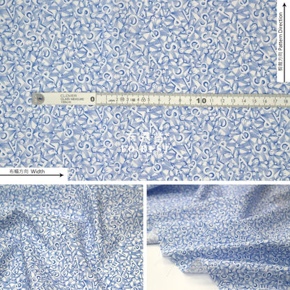 Liberty of London (Cotton Poplin Fabric) - Spaceman - FO:REST Fabric 布恩堂Liberty fabrictana lawnjapanese fabricykk zipper