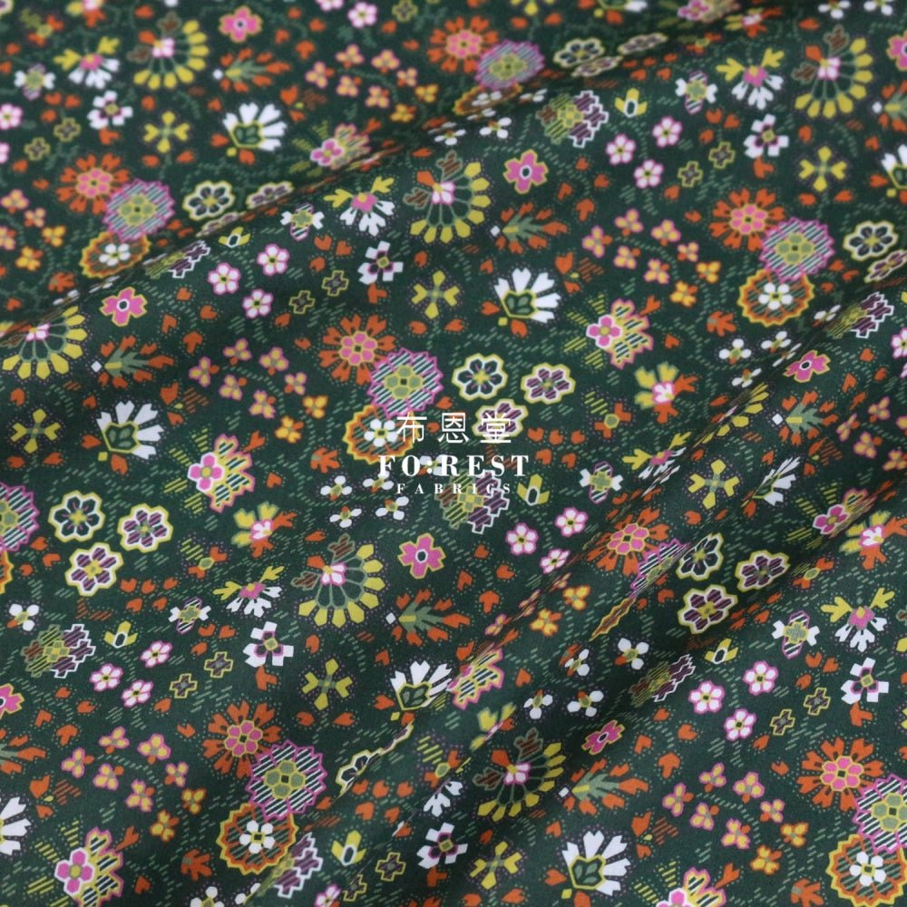 Liberty of London (Cotton Tana Lawn Fabric) - Alastair Felicity - FO:REST Fabric 布恩堂Liberty fabrictana lawnjapanese fabricykk zipper