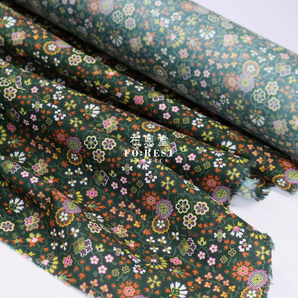Liberty of London (Cotton Tana Lawn Fabric) - Alastair Felicity - FO:REST Fabric 布恩堂Liberty fabrictana lawnjapanese fabricykk zipper